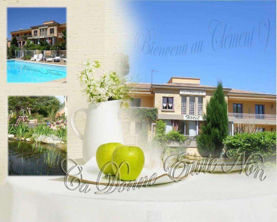 Logis Hotel Le Clement V โรกมอเร ภายนอก รูปภาพ